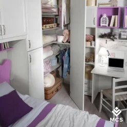 Cameretta Cameretta  mod. bernasette  con cabina-spogliatoio in promo sconto del 40% Gruppo silwood con un ribasso imbattibile