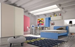 Cameretta Cameretta moderna 1 San martino mobili letti a terra a prezzo scontato