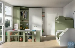 Cameretta Cameretta moderna con scrittoio sagomato Zg mobili con un ribasso imbattibile