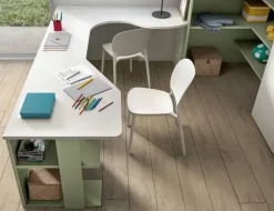 Cameretta Cameretta moderna con scrittoio sagomato Zg mobili con un ribasso imbattibile