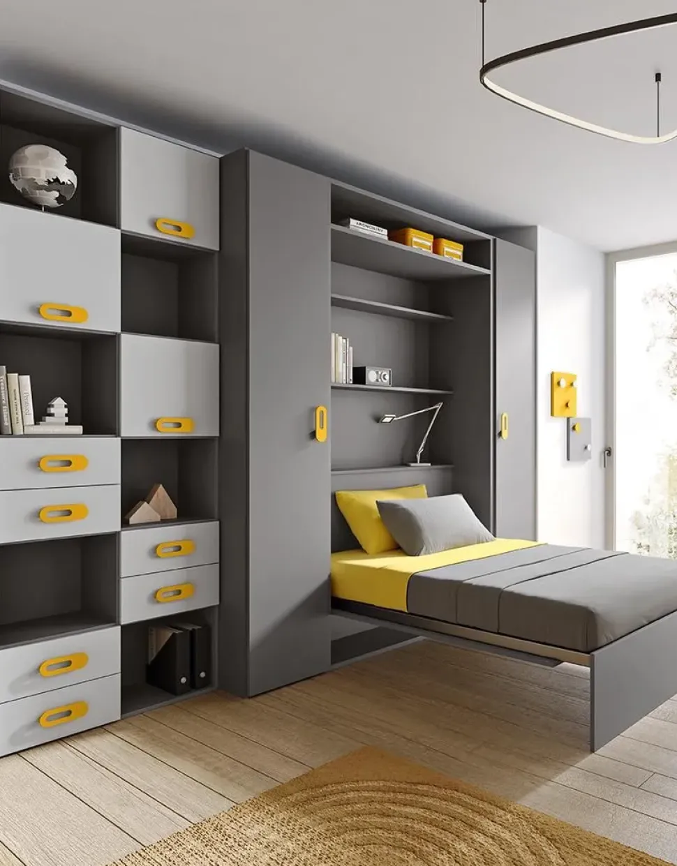 Cameretta Cameretta mod.omnia-s-6 M.c.s. armadi con un ribasso imbattibile