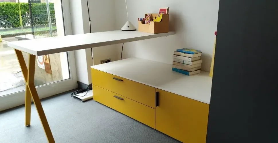 Cameretta Cameretta nidi di battistella Battistella con letto a terra scontata