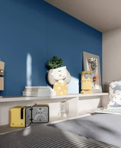 Cameretta Cameretta ponte 31 Mistral con letto a ponte a prezzo Outlet