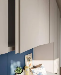 Cameretta Cameretta ponte 31 Mistral con letto a ponte a prezzo Outlet