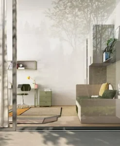 Cameretta Cameretta ponte 37 Mistral con letto a ponte in offerta