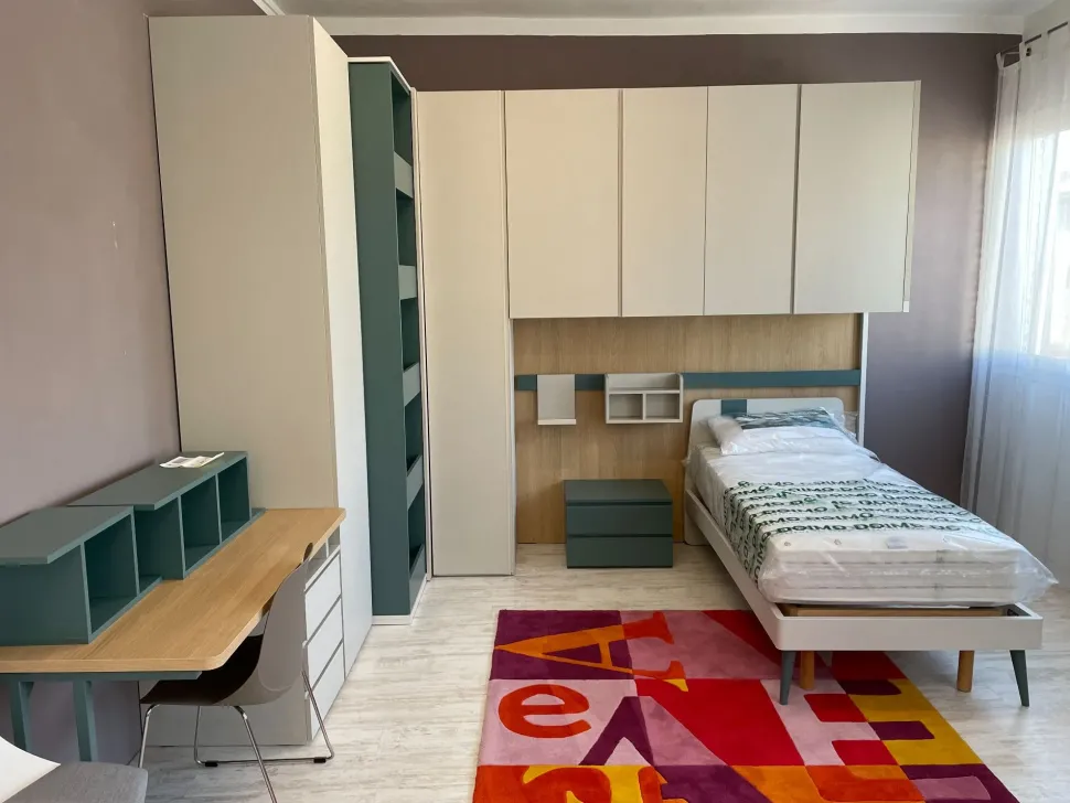 Cameretta Cameretta ponte mistral scontata Mistral letti a terra a prezzo Outlet