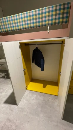 Cameretta Cameretta soppalco Nidi in laminato opaco in Offerta Outlet