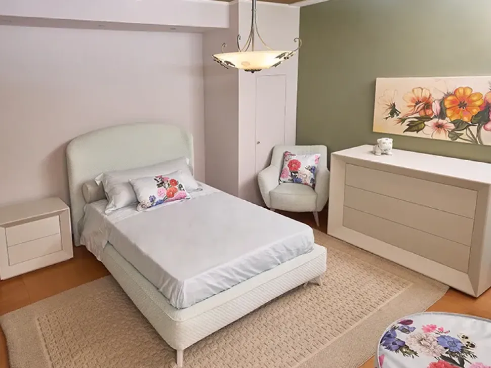 Cameretta Chloé Halley con letto una piazza e mezza in offerta