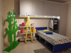 Cameretta Coast to coast Erba mobili con letto a ponte scontata