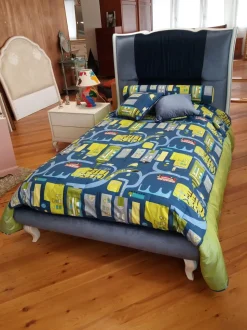 Cameretta Collezione il dolce sogno Artigianale con letto una piazza e mezza a prezzo Outlet