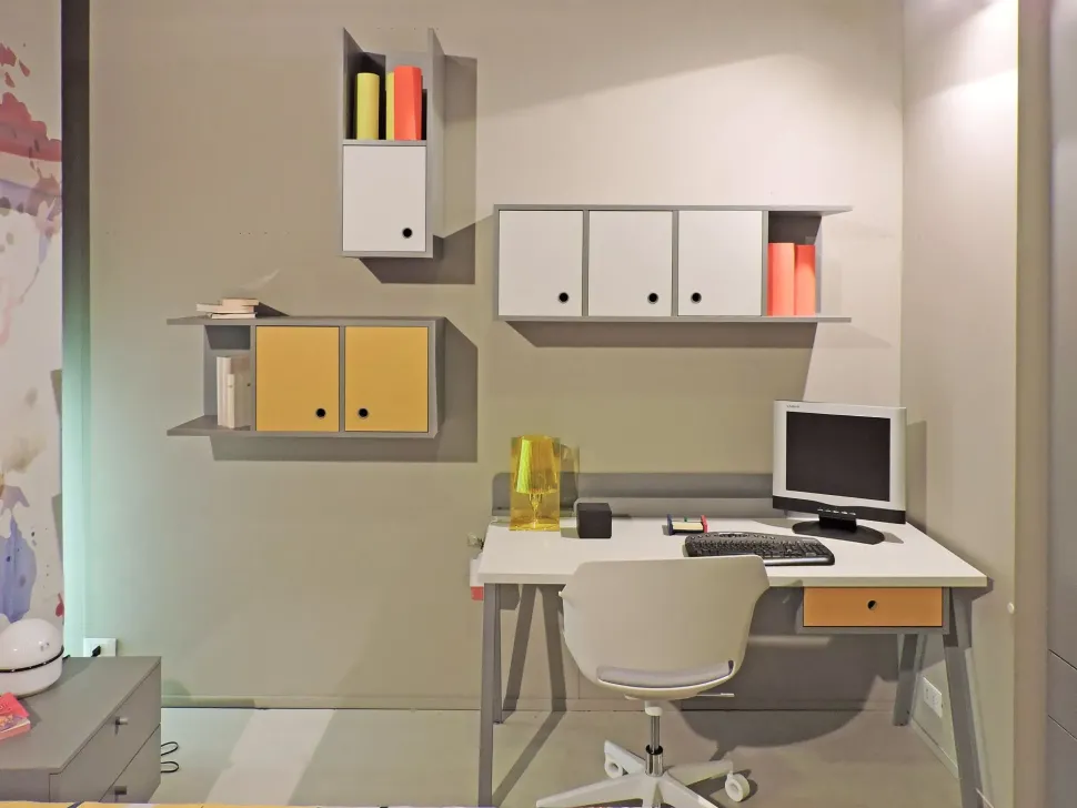 Cameretta Collezione nidi Battistella in laminato opaco a prezzo Outlet