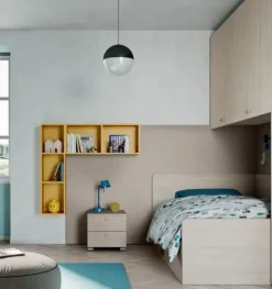 Cameretta Comp.32 Mistral con letto a terra in offerta