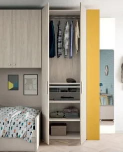 Cameretta Comp.32 Mistral con letto a terra in offerta