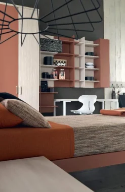 Cameretta Composizione 150 news 1 Doimo cityline letti a terra scontata