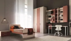 Cameretta Composizione 150 news 1 Doimo cityline letti a terra scontata