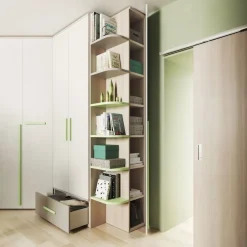 Cameretta Composizione 23 San martino mobili in legno a prezzo Outlet