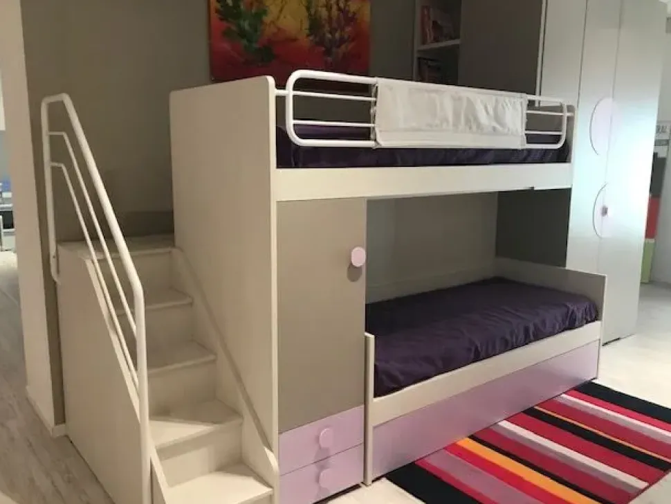 Cameretta Con soppalco Mistral con letto a soppalco in offerta