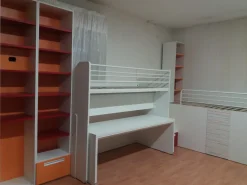 Cameretta Container Dielle con letto a soppalco scorrevole in offerta