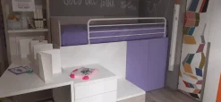Cameretta Dielle box 6 Dielle con letto a soppalco in offerta