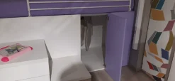 Cameretta Dielle box 6 Dielle con letto a soppalco in offerta