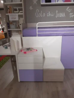 Cameretta Dielle box 6 Dielle con letto a soppalco in offerta