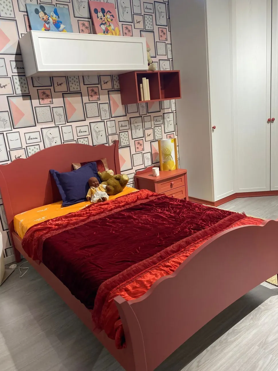 Cameretta Electa Colombini casa con letto a terra scontata