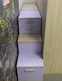 Cameretta Energy S75 con letto a soppalco a prezzo scontato