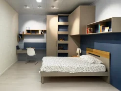 Cameretta Evo1 Mistral con letto una piazza e mezza in Offerta Outlet