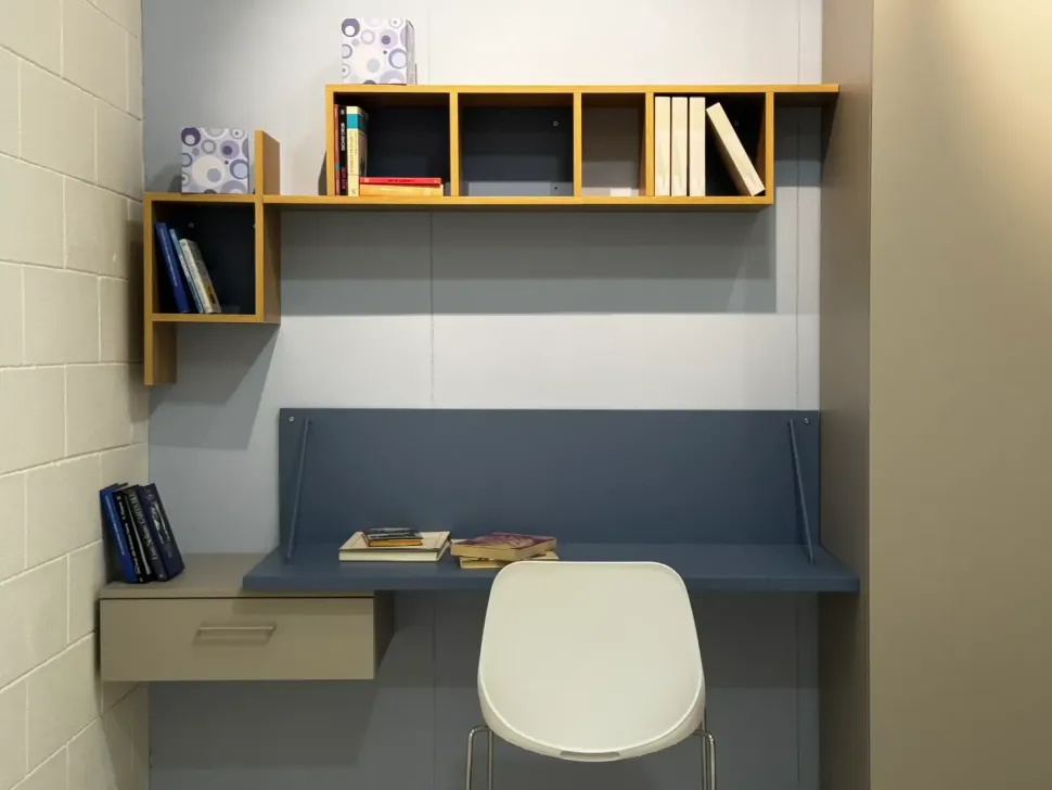 Cameretta Evo1 Mistral con letto una piazza e mezza in Offerta Outlet