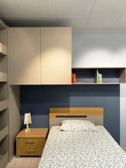 Cameretta Evo1 Mistral con letto una piazza e mezza in Offerta Outlet