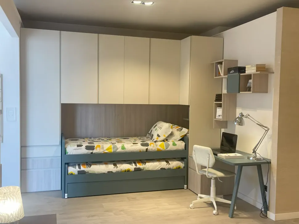 Cameretta Evo Mistral letti a terra in offerta