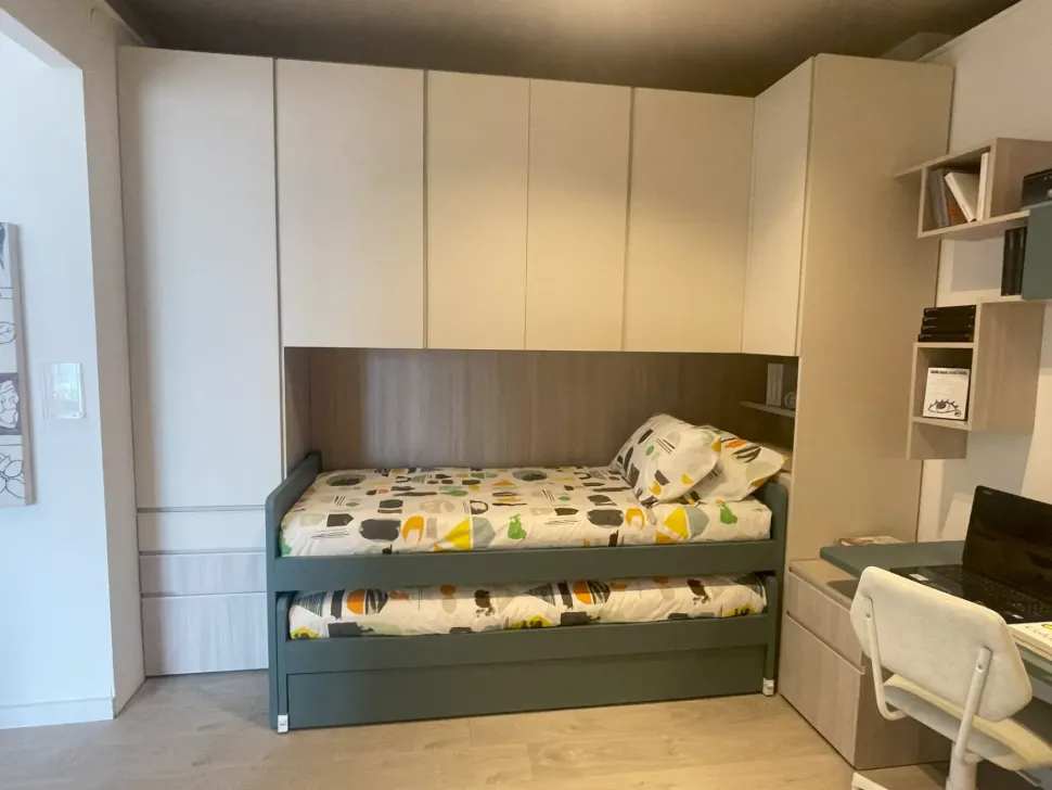 Cameretta Evo Mistral letti a terra in offerta