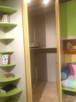 Cameretta Fly Mab con letto a terra scontata