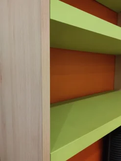 Cameretta Fly team Mab con letto a terra a prezzo Outlet