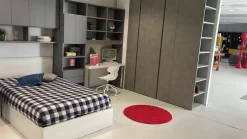 Cameretta Frame Doimo cityline con letto a terra in offerta