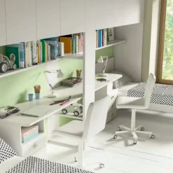Cameretta Fy19 mz Md work con letto a terra a prezzo scontato