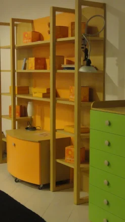 Cameretta Galli Artigianale con letto a terra in offerta