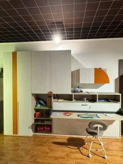 Cameretta Generazione z Doimo cityline con letti a scomparsa scontata