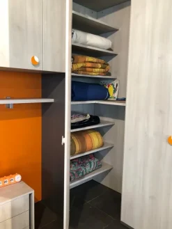 Cameretta Golf Colombini casa con letto a ponte a prezzo Outlet