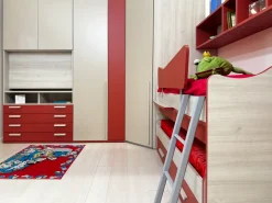 Cameretta Golf g6 Colombini casa con letti a scomparsa in Offerta Outlet