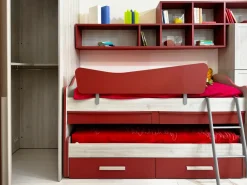 Cameretta Golf g6 Colombini casa con letti a scomparsa in Offerta Outlet