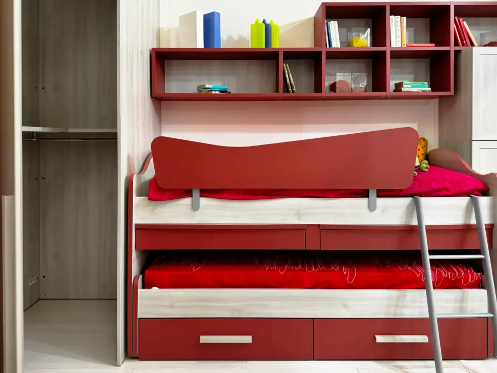 Cameretta Golf g6 Colombini casa con letti a scomparsa in Offerta Outlet