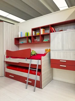 Cameretta Golf g6 Colombini casa con letti a scomparsa in Offerta Outlet