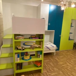 Cameretta Greenblue Zg mobili SCONTATA