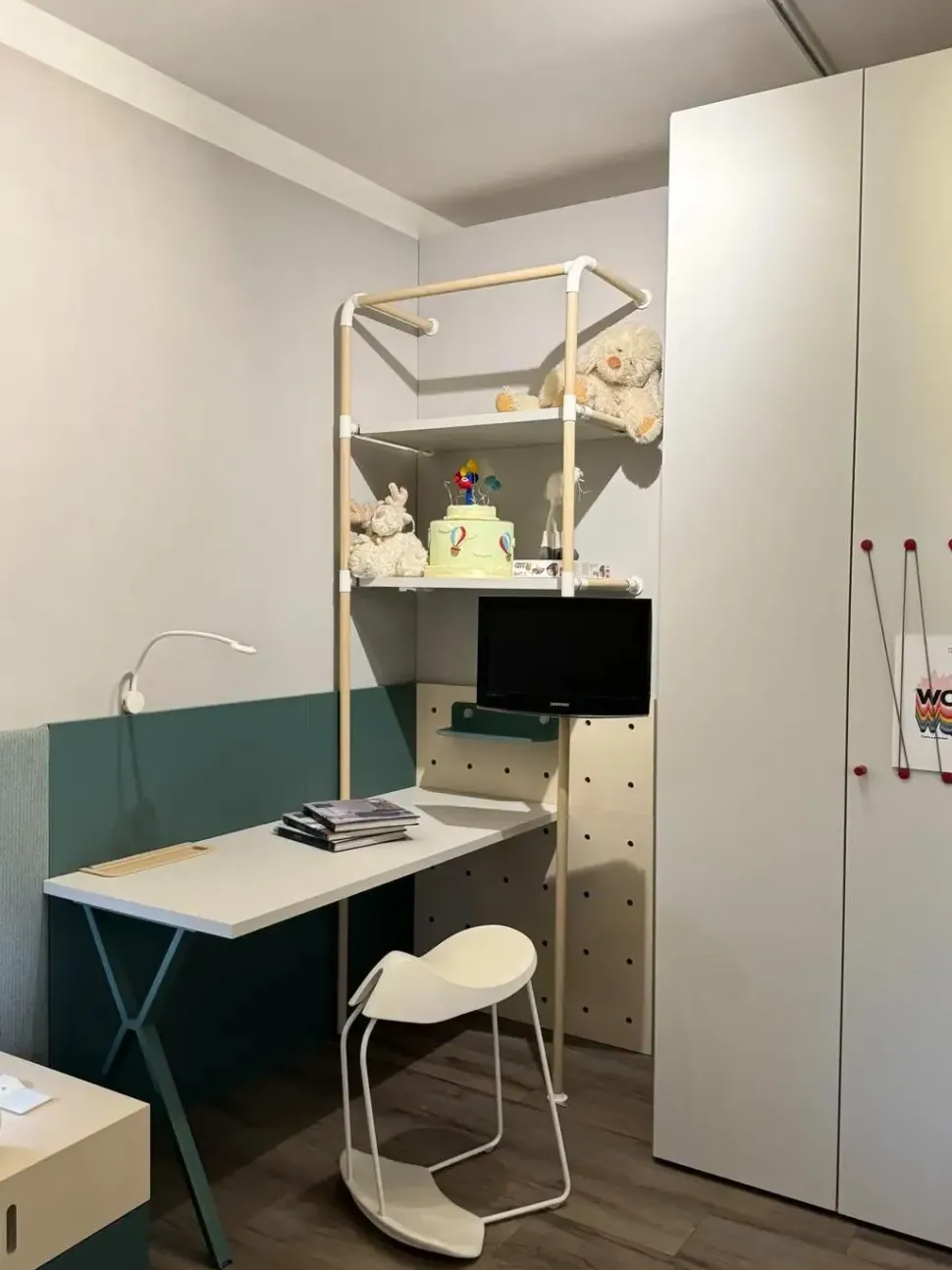 Cameretta I nidi Battistella in laminato opaco in Offerta Outlet