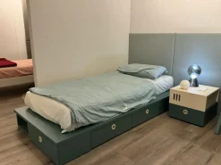 Cameretta I nidi Battistella in laminato opaco in Offerta Outlet