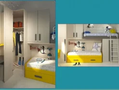 Cameretta Ima Imamobili con letto a terra in offerta