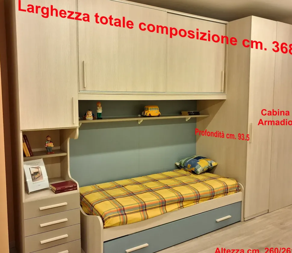 Cameretta Ima mobili sovico Imamobili SCONTATA