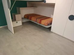 Cameretta in laminato lucido Composizione h120 Doimo cityline scontata a PREZZI OUTLET