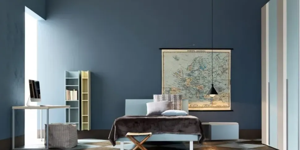 Cameretta in laminato materico Lord Doimo cityline scontata 25%